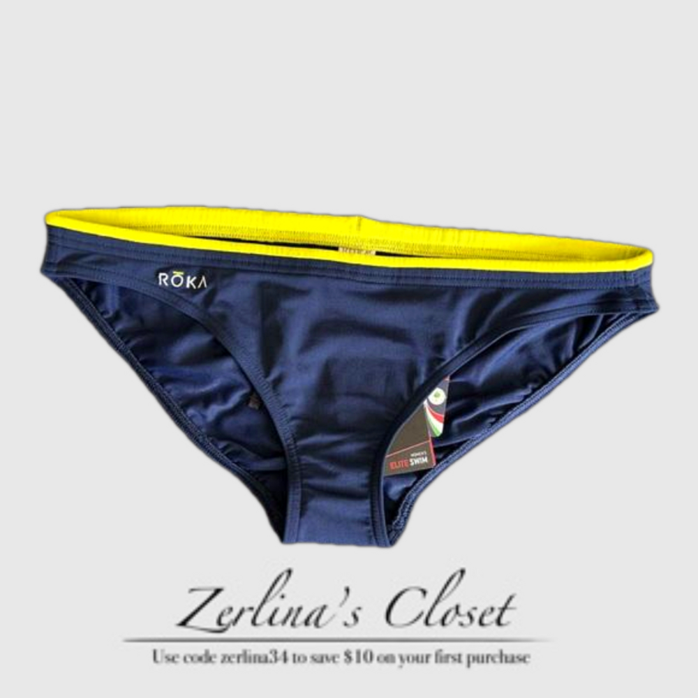 Rōka Elite Triangle Tie Aegean Intense Bottom Blue 38 XL